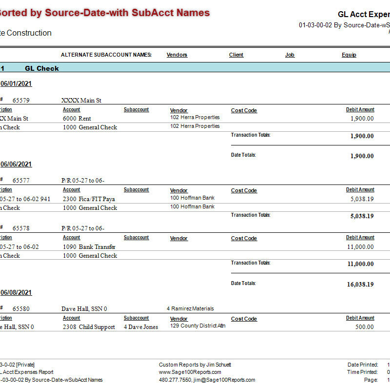 01-03-00-02 GL Acct Expenses Report By Source-Date-with Sub Acct Names