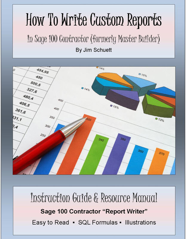 BOOK: “How to Write Custom Reports” is a digital copy which can be loaded on your computer and used anytime you need it.