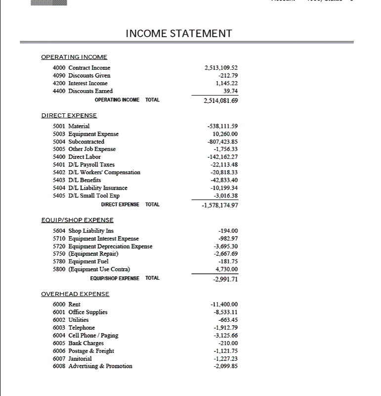 02-03-00-12 Income Statement by Date Range