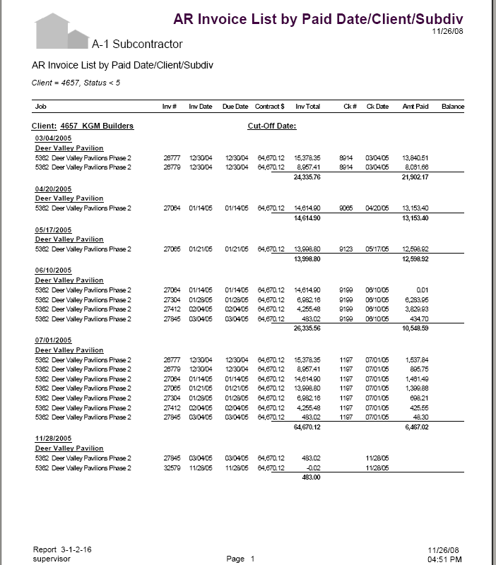 03-01-02-16 AR Invoice List by Paid Date